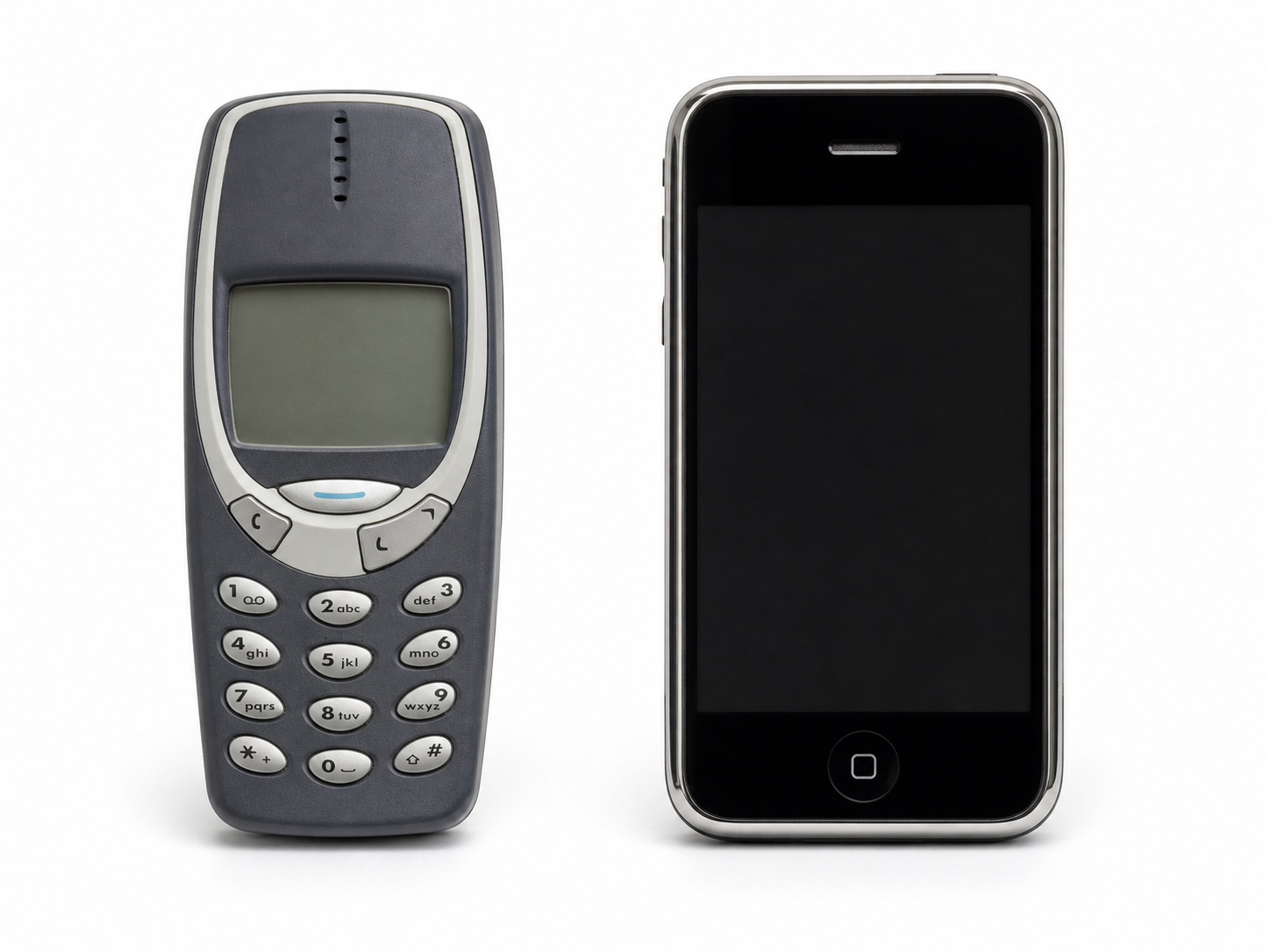 Nokia feature phone vs iPhone